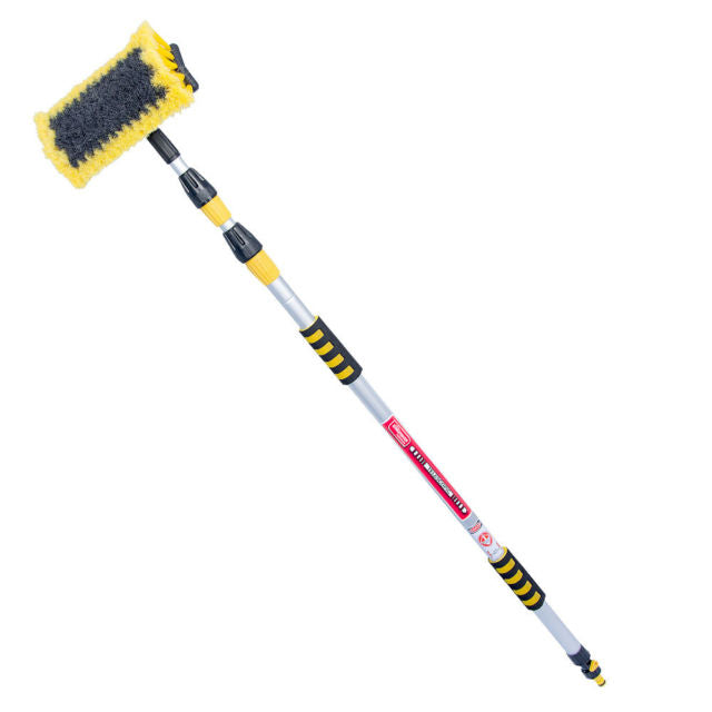 3M 9Ft Telescopic Aluminium Car Van Truck Bus Window Cleaning Brush Extendable 3M 9Ft Telescopic Aluminium Car Van Truck Bus Window Cleaning Brush Extendable